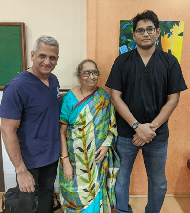 Mrs Aparna Guha - Dr Niraj Vora
